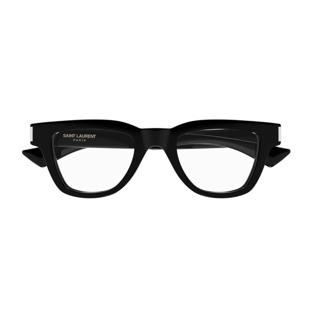 NEW SAINT LAURENT EYEGLASSES, SL789 JACQUES OPT 001 BLACK UNISEX SL 789 JACQUES - Picture 2 of 3